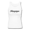 Champagne Problems Women's Longer Length Fitted Tank