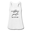 Coffee Pelo Wine Women's Flowy Tank Top