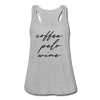 Coffee Pelo Wine Women's Flowy Tank Top