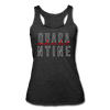 Quarantine Made Me Do It Women’s Tri-Blend Racerback Tank