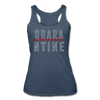 Quarantine Made Me Do It Women’s Tri-Blend Racerback Tank