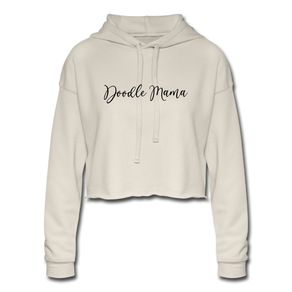 Women's Cropped Hoodie - dust