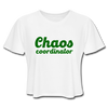 Chaos Coordinator Women's Cropped T-Shirt