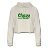 Chaos Coordinator Women's Cropped Hoodie