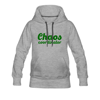 Chaos Coordinator Women’s Premium Hoodie - heather gray