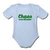 Chaos Coordinator Organic Short Sleeve Baby Bodysuit