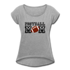 Football Mom Women's Roll Cuff T-Shirt