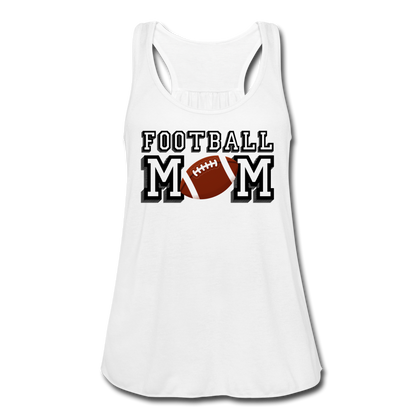 Football Mom Women's Flowy Tank Top - white