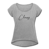 Classy Women's Roll Cuff T-Shirt