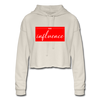 Bad Influence Women's Cropped Hoodie