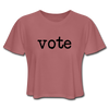 Vote Women's Cropped T-Shirt