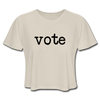 Vote Women's Cropped T-Shirt