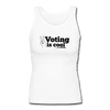 Voting is Cool Women's Longer Length Fitted Tank