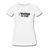 Voting is Cool Women’s Premium Organic T-Shirt