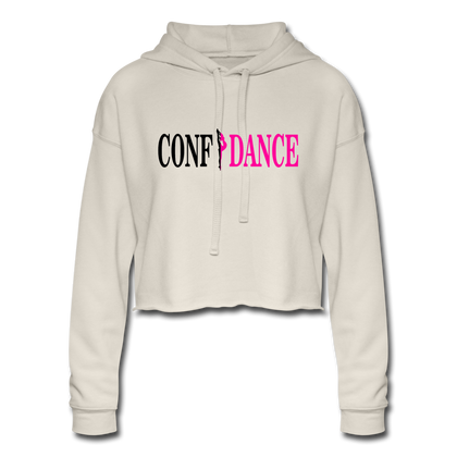 Confidance Women's Cropped Hoodie - dust