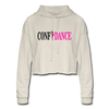 Confidance Women's Cropped Hoodie