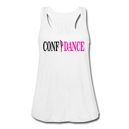 Confidance  Women's Flowy Tank Top - white