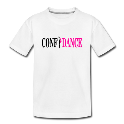 Confidance Toddler Premium Organic T-Shirt - white