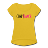 CONFIDANCE Women's Roll Cuff T-Shirt