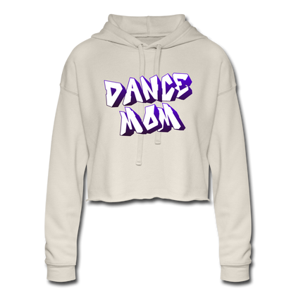 Dance Mom Women's Cropped Hoodie - dust