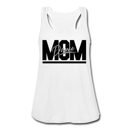 Dance Mom Women's Flowy Tank Top - white