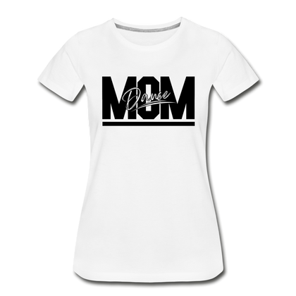 Dance Mom Women’s Premium Organic T-Shirt - white