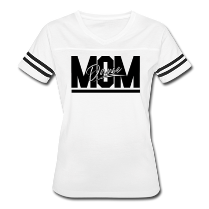 Dance Mom Women’s Vintage Sport T-Shirt - white/black