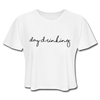 Day Drinking Women's Cropped T-Shirt