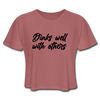 Drinks Well With Others Women's Cropped T-Shirt