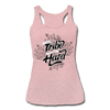 Find Your Tribe and Love Them Hard Women’s Tri-Blend Racerback Tank