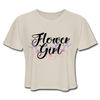 Flower Girl Women's Cropped T-Shirt