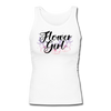 Flower Girl Women's Longer Length Fitted Tank