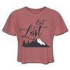 Get Lost Women's Cropped T-Shirt