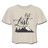 Get Lost Women's Cropped T-Shirt