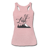 Get Lost Women’s Tri-Blend Racerback Tank