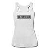 Gin For The Win Women’s Tri-Blend Racerback Tank