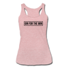 Gin For The Win Women’s Tri-Blend Racerback Tank