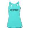 Gin For The Win Women’s Tri-Blend Racerback Tank