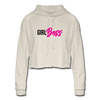 Girl Boss Women's Cropped Hoodie