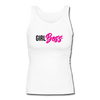 Girl Boss Women's Longer Length Fitted Tank