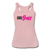 Girl Boss Women’s Tri-Blend Racerback Tank