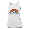 Good Vibes Women’s Tri-Blend Racerback Tank