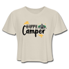 Happy Camper Women's Cropped T-Shirt