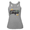 Happy Camper Women’s Tri-Blend Racerback Tank