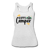 Happy Camper Women’s Tri-Blend Racerback Tank