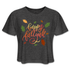 Happy Fall Y'all Women's Cropped T-Shirt