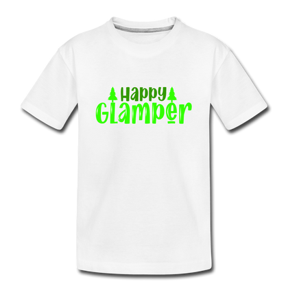 Happy Glamper Kid’s Premium Organic T-Shirt - white