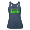 Happy Glamper Women’s Tri-Blend Racerback Tank