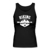 Hiking Then Happy Hour Women's Longer Length Fitted Tank