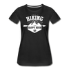 Hiking Then Happy Hour Women’s Premium Organic T-Shirt